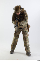  Photos Frankie Perry with AKM aiming gun shooting standing whole body 0001.jpg